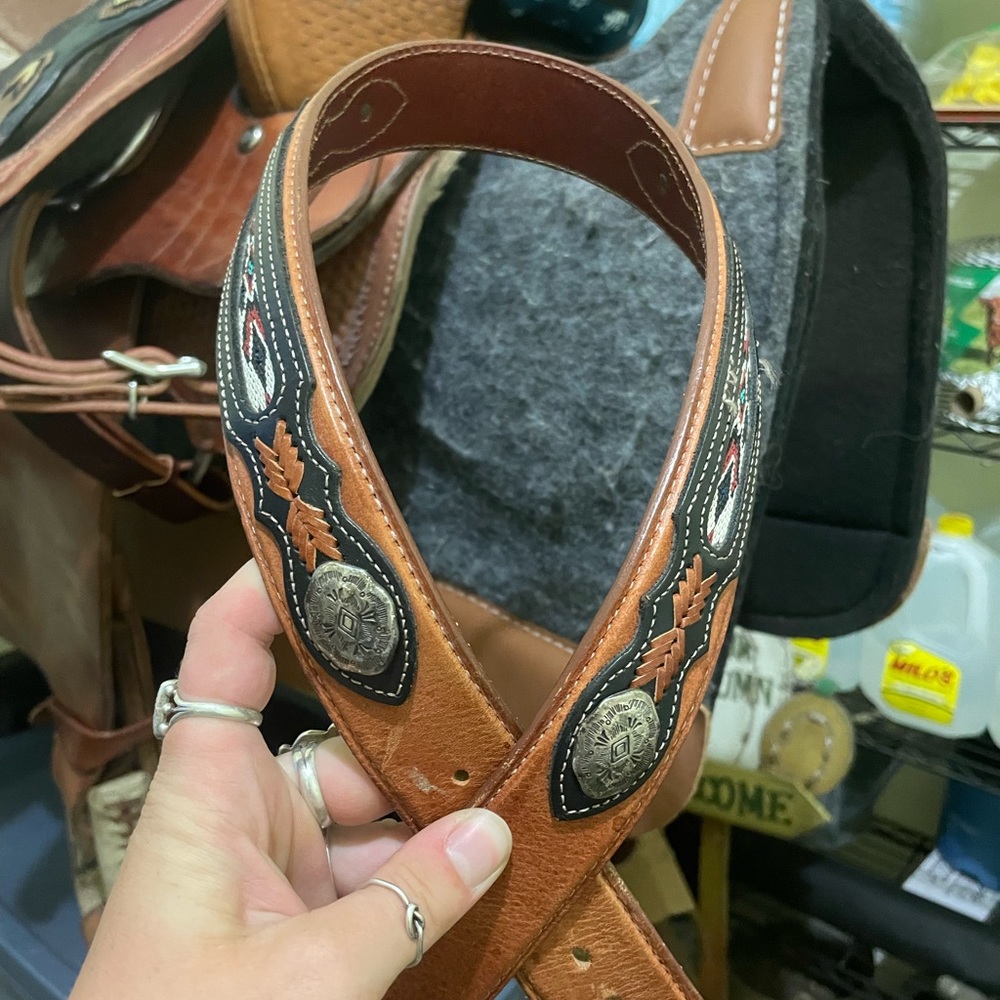 Vintage wrangler belt